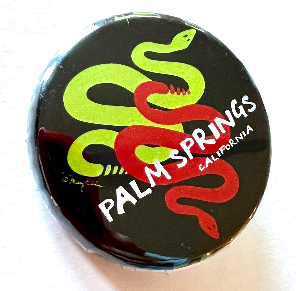 Palm Springs Snakes Button