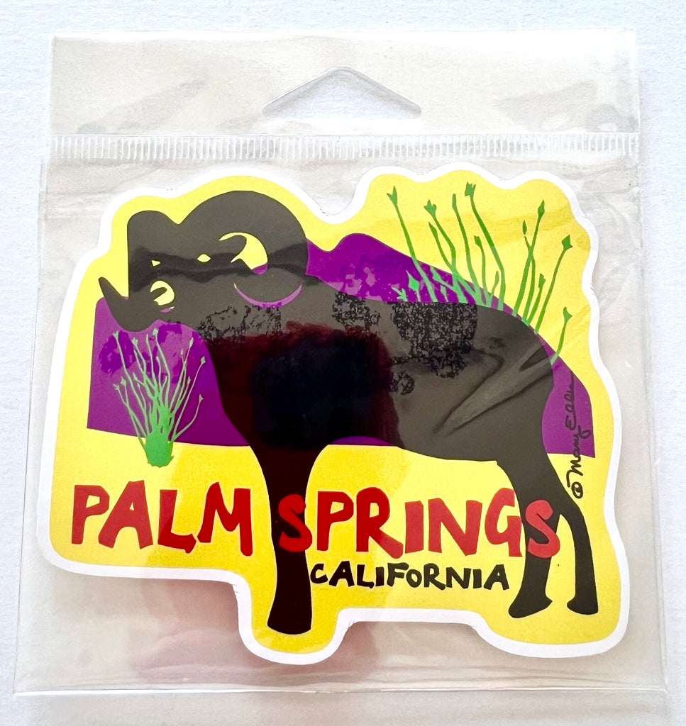 Palm Springs Bighorn Sticker