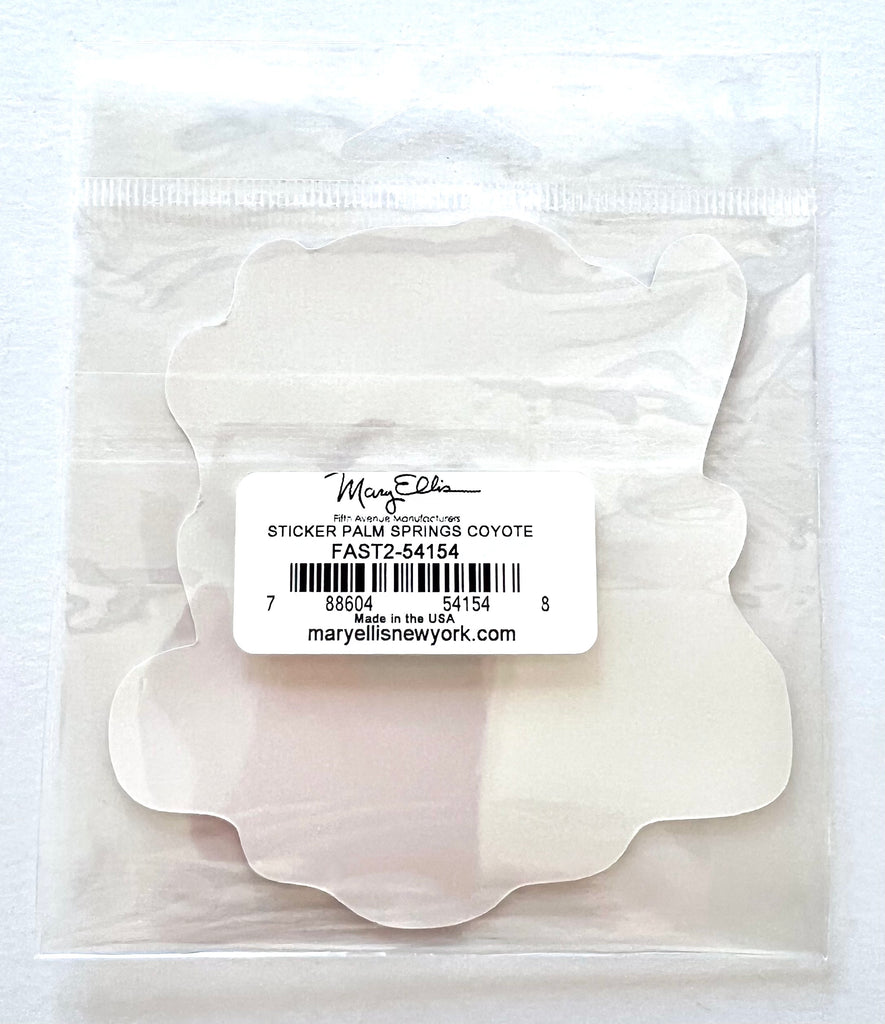 Palm Springs Coyote Sticker