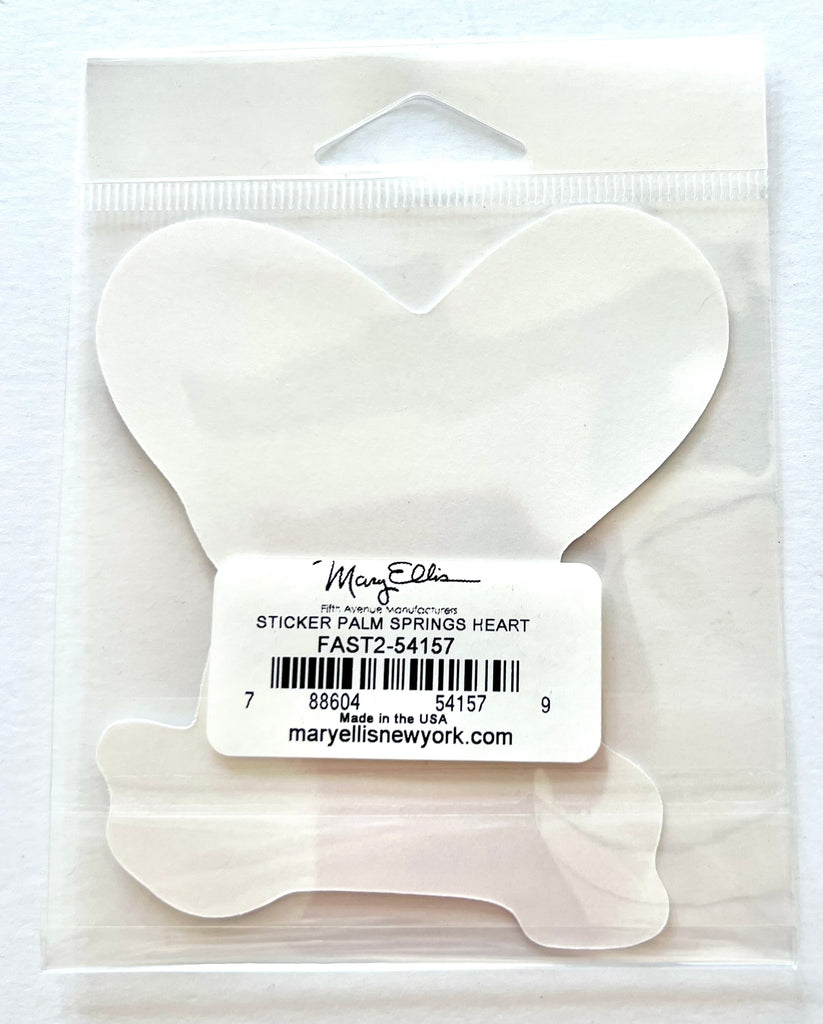 Palm Springs Heart Sticker