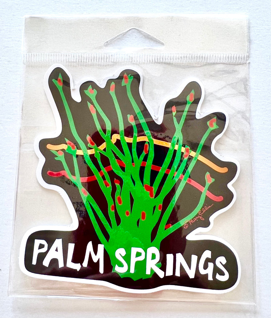 Palm Springs Ocotillo Sticker