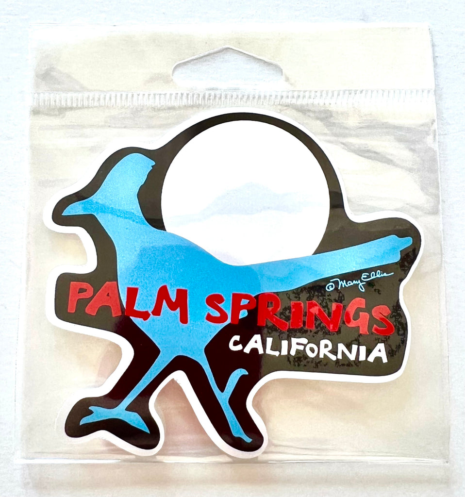 Palm Springs Roadrunner Sticker