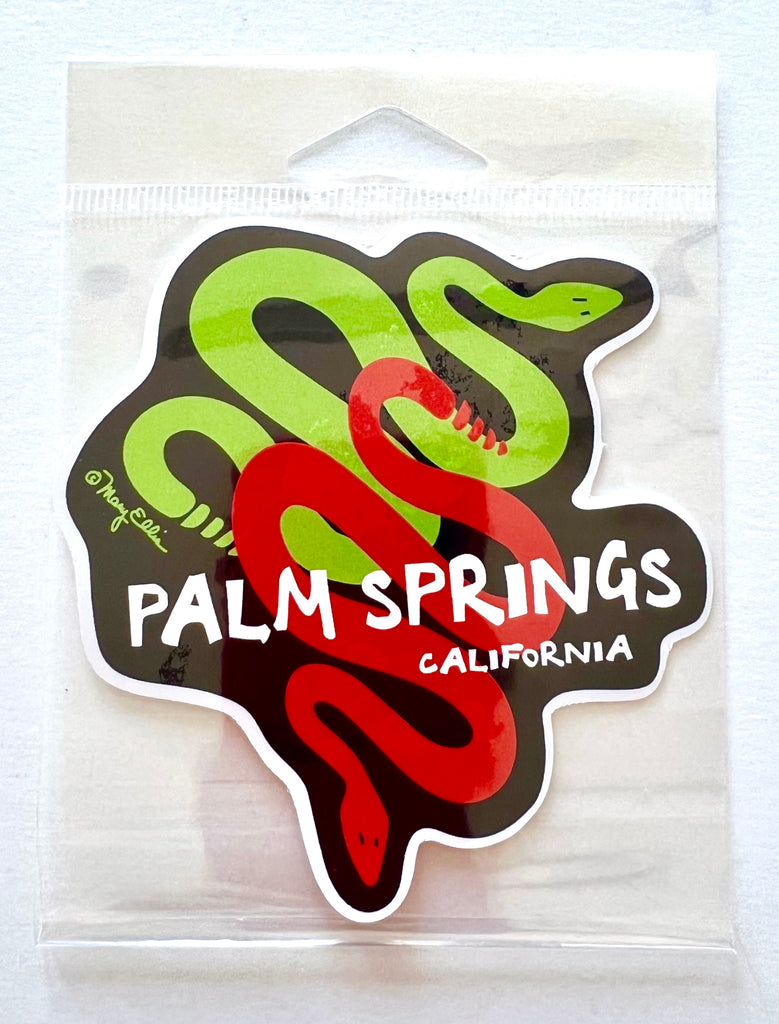 Palm Springs Snakes Sticker