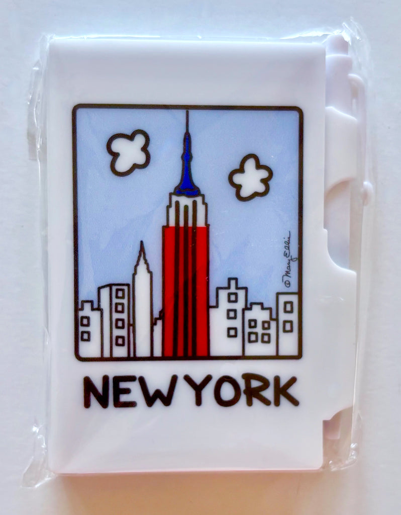New York Mini Notebook Pen Set Patriotic Skyline