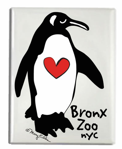 Penguin Custom Zoo Aquarium Magnet