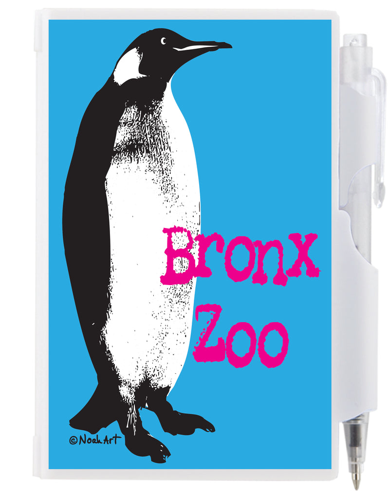 Custom Zoo Aquarium Penguin Mini Notebook Set