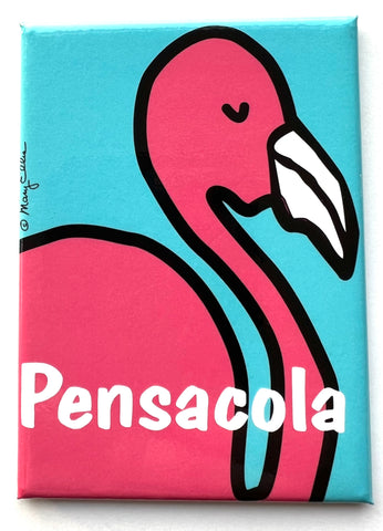 Pensacola Florida Magnet Flamingo