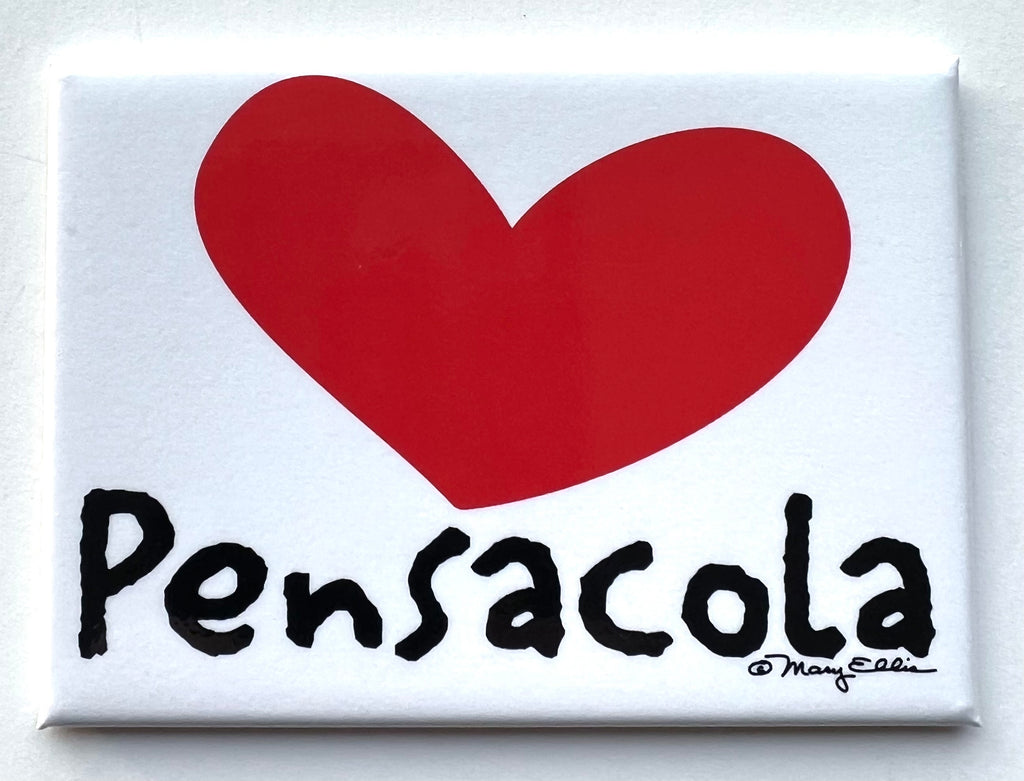 Pensacola Florida Magnet Heart