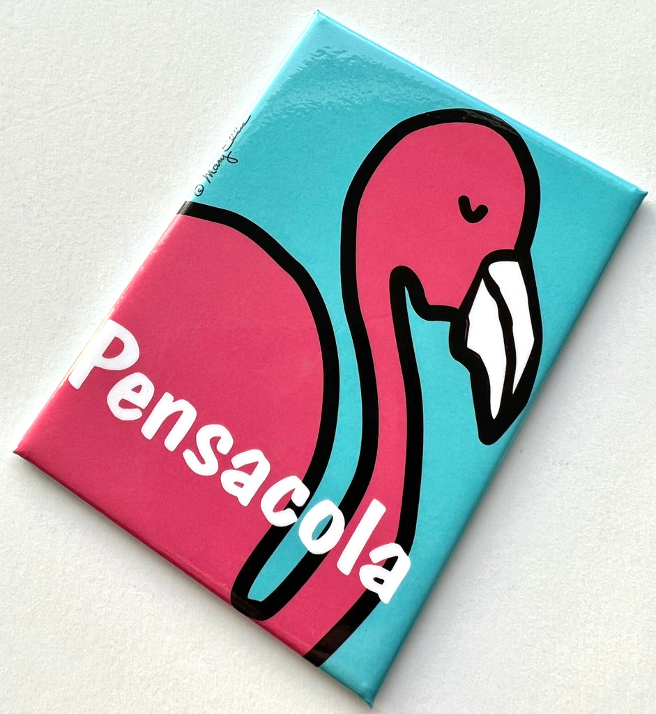 Pensacola Florida Magnet Flamingo