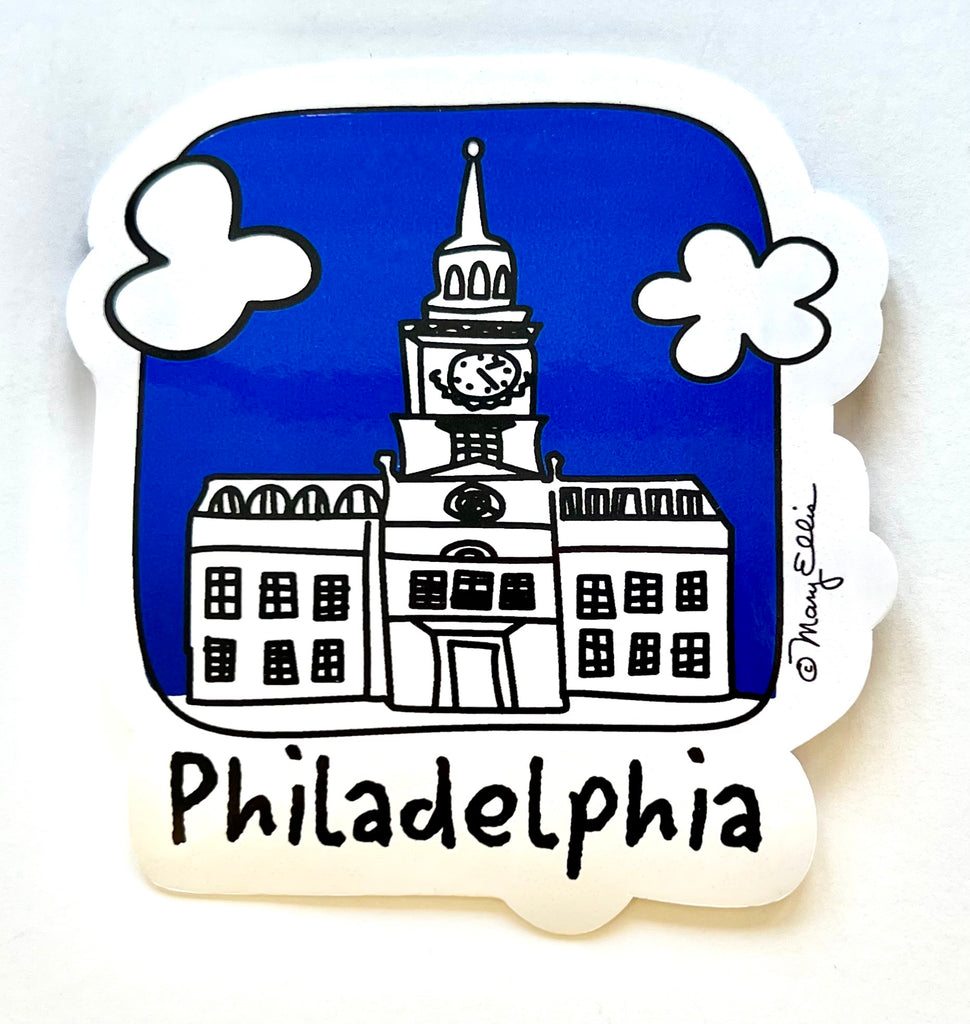 Philadelphia Sticker Independence Hall