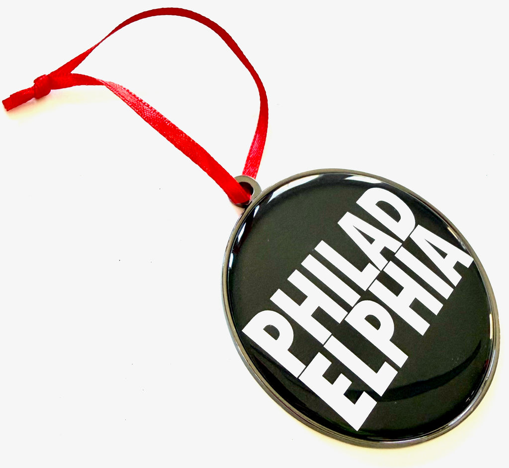 Philadelphia Christmas Ornament Graphic