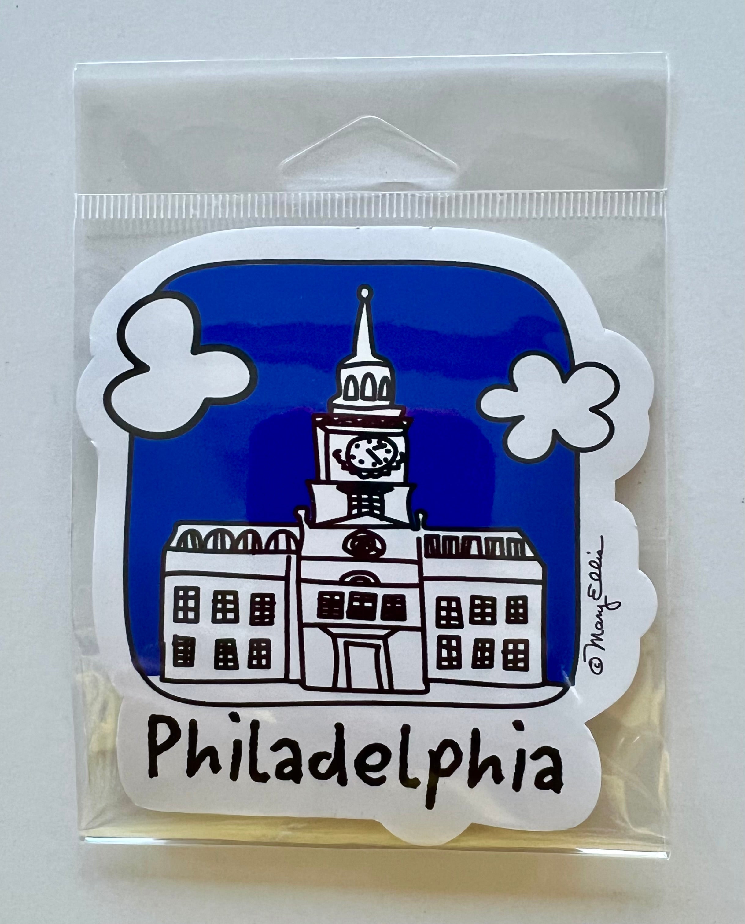 Philadelphia Sticker Philadelphia Sticker Independence Hall - Fifth Avenue Manufacturers