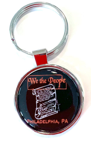 Philadelphia Keychain We The People Constitution