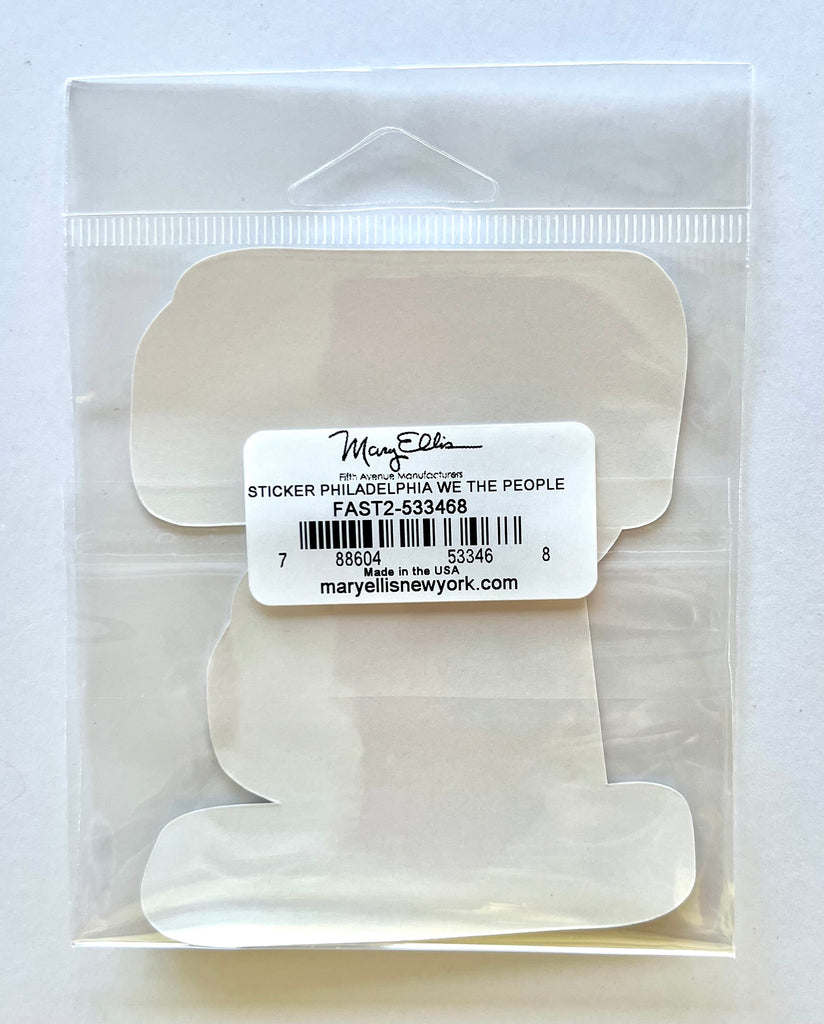 Philadelphia Sticker Constitution We The People