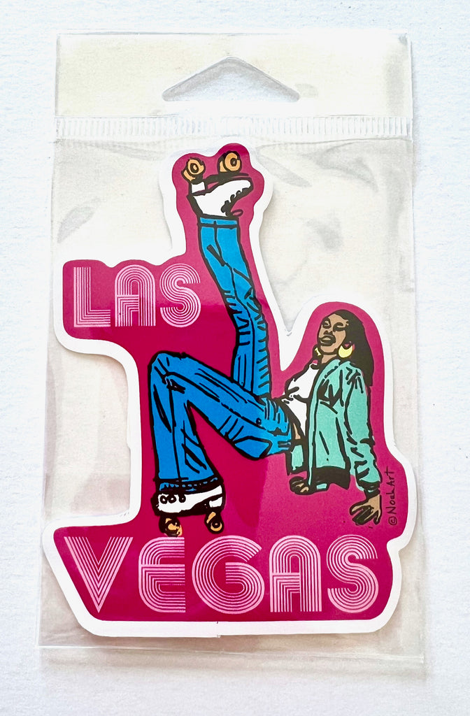 Las Vegas Roller Disco Sticker
