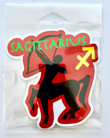 Giant Sticker Zodiac Sagittarius Sign