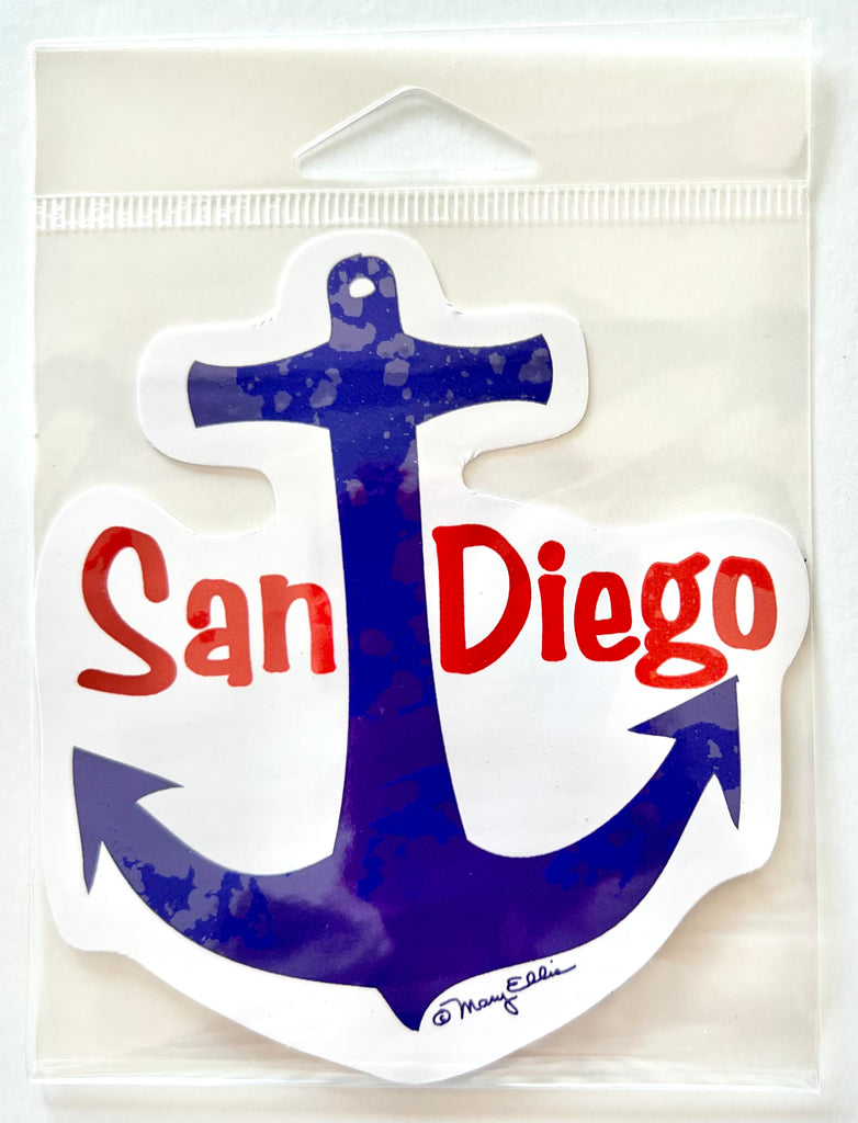 San Diego Anchor Sticker