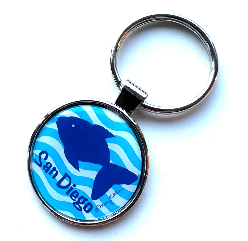 San Diego Keychain Fish