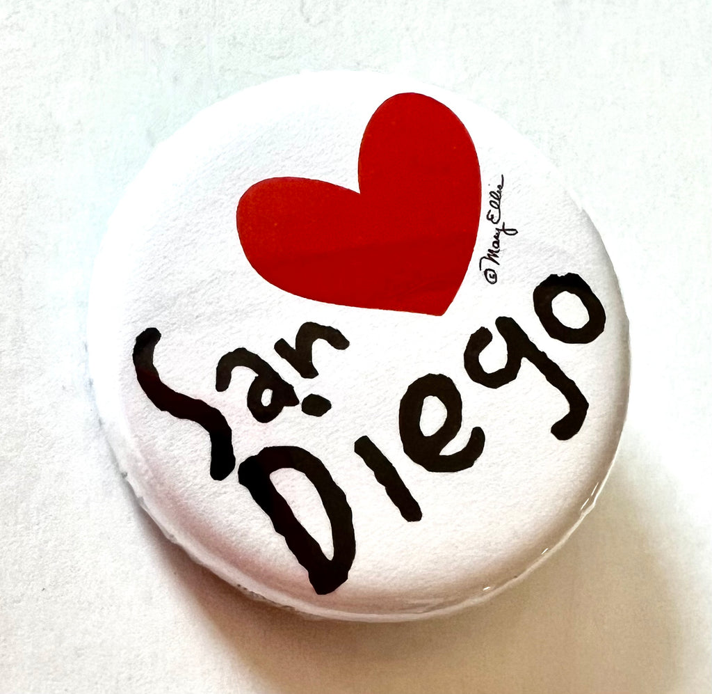 San Diego Heart Button