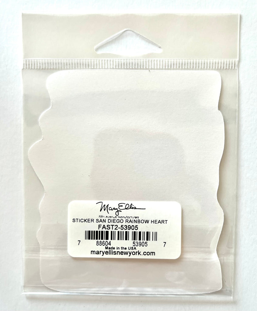 San Diego Rainbow Pride Sticker