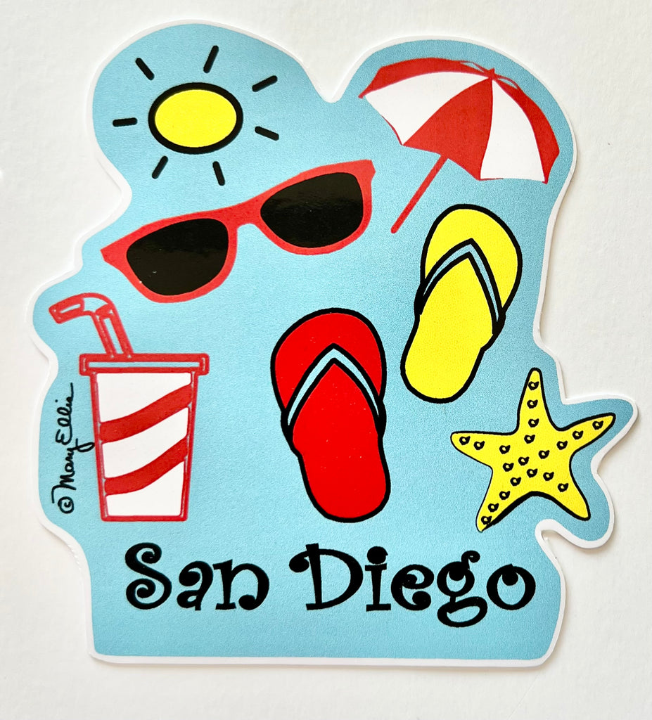 San Diego Vacation Sticker