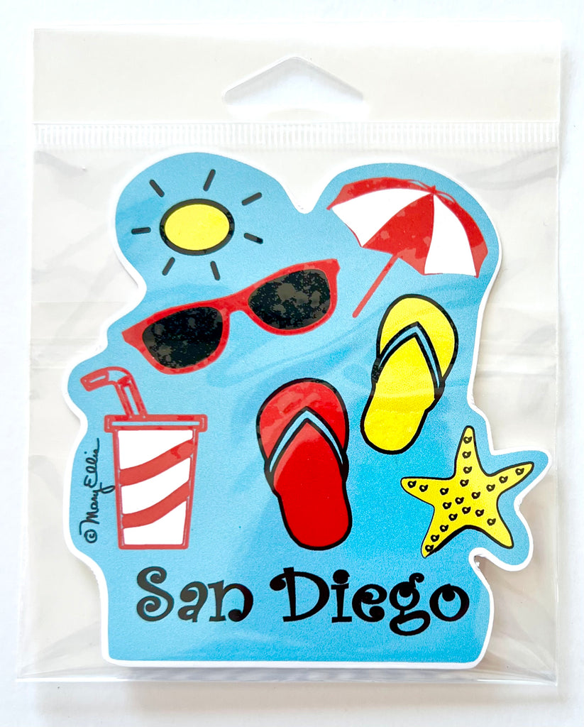 San Diego Vacation Sticker