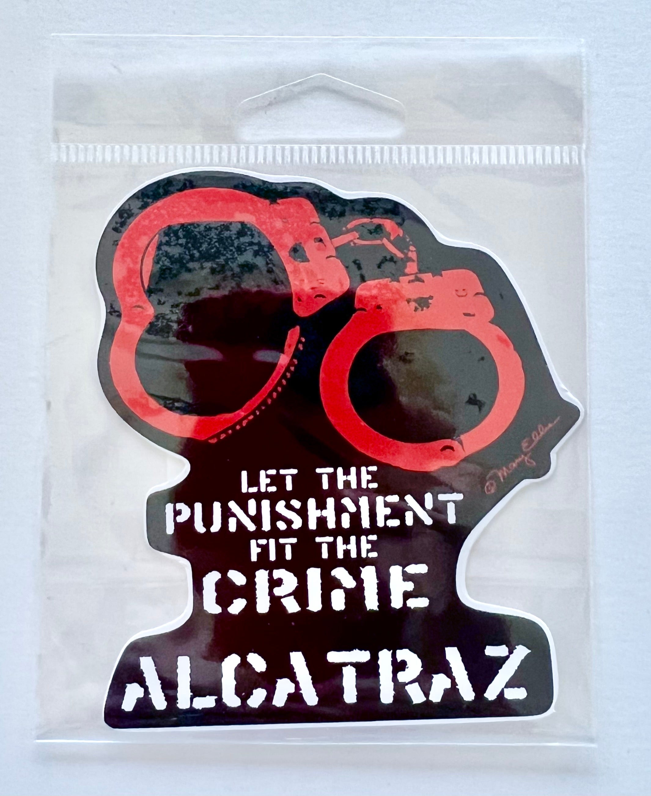 Alcatraz Sticker San Francisco Alcatraz Sticker - Fifth Avenue Manufacturers