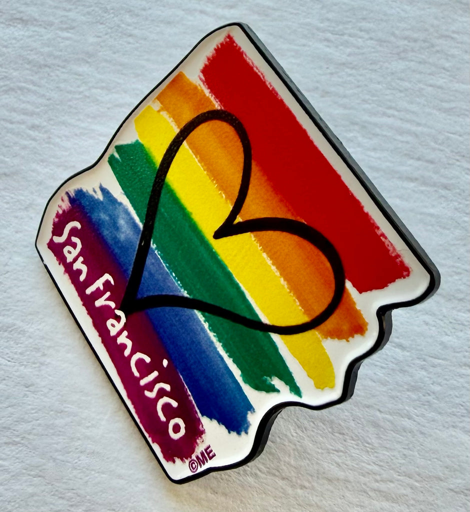 San Francisco Rainbow Pride Lapel Pin