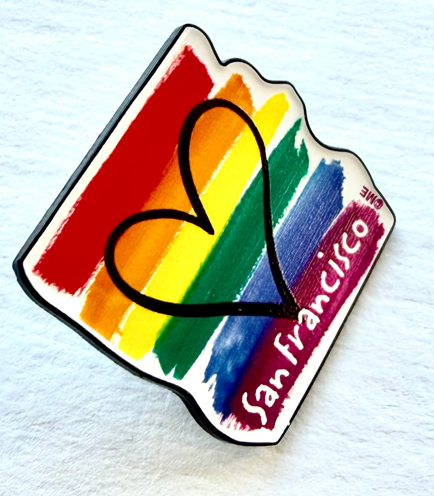 San Francisco Rainbow Pride Lapel Pin