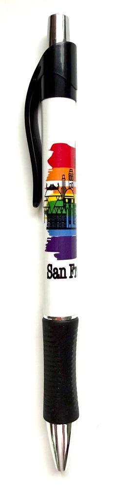 San Francisco Pen Rainbow Skyline
