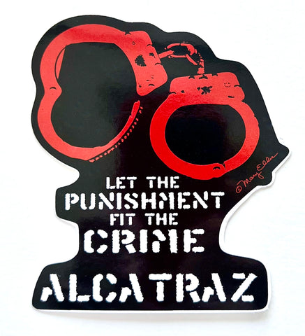 San Francisco Alcatraz Sticker