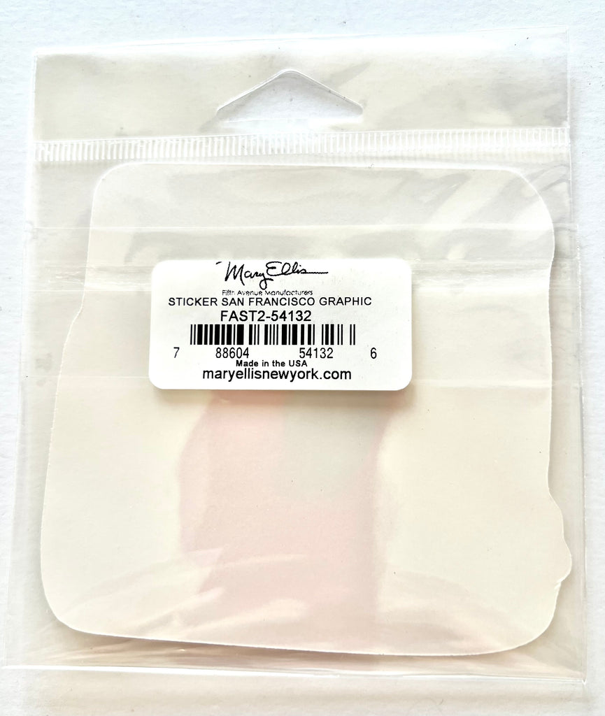 San Francisco Graphic Text Sticker