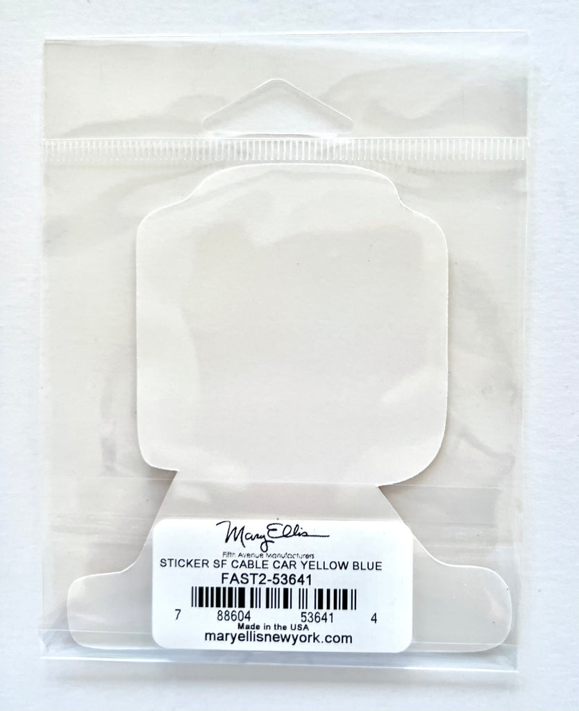 San Francisco Trolly Cable Car Sticker