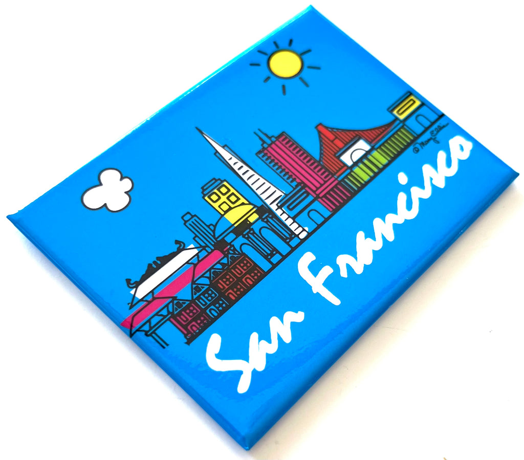 San Francisco Daytime Skyline Magnet