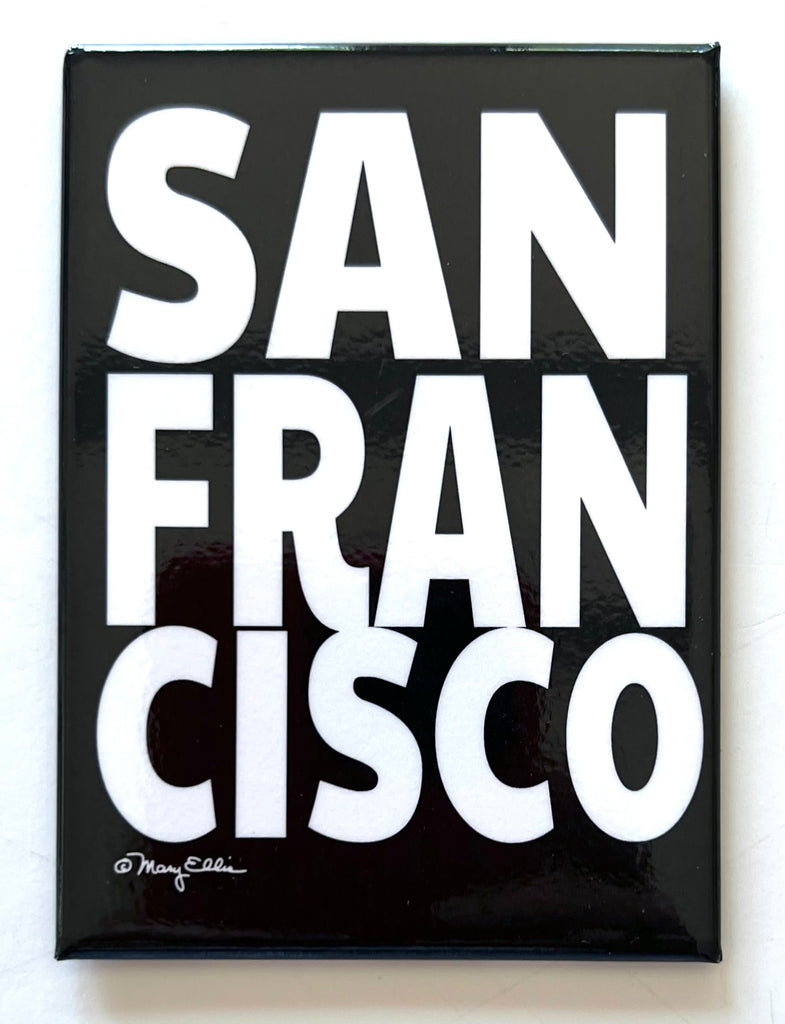 San Francisco Graphic Magnet