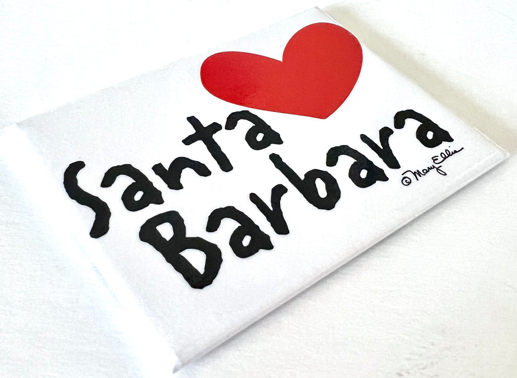 Santa Barbara Magnet Heart