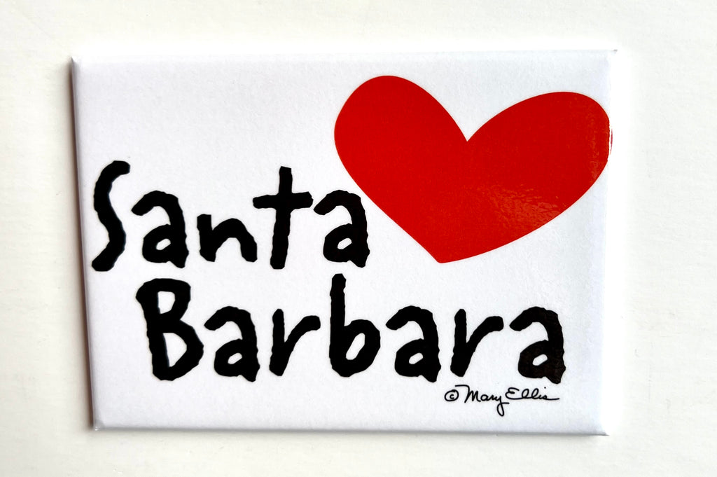 Santa Barbara Magnet Heart