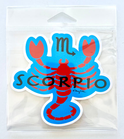 Giant Sticker Zodiac Scorpio Sign