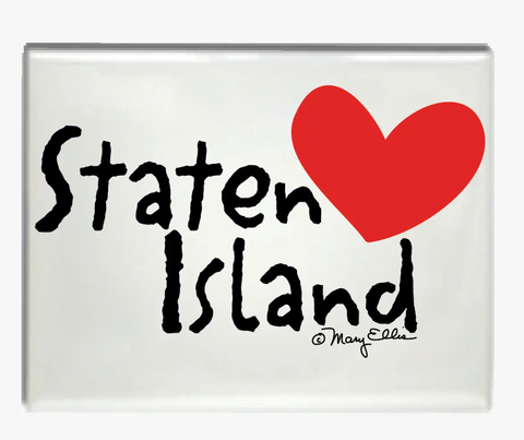 Staten Island Magnet Heart