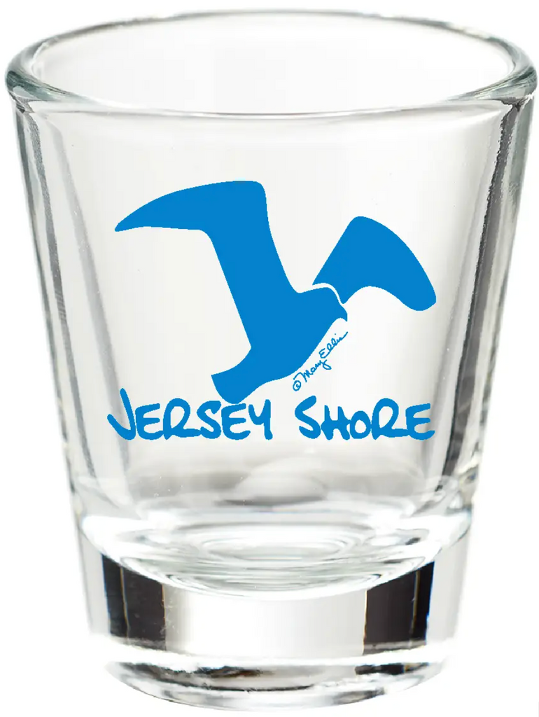 New Jersey Shore Seagull Shot Glass | Jersey Shore Souvenir