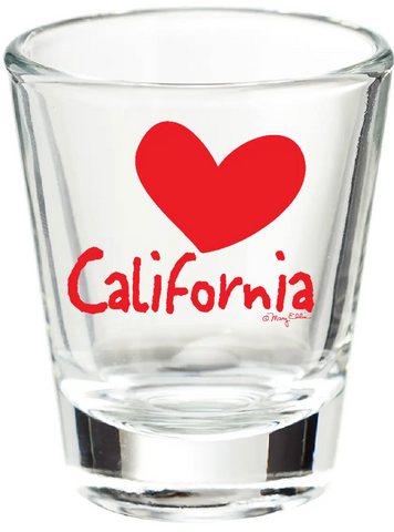 California Heat Shot Glass | Love California Souvenir Gift
