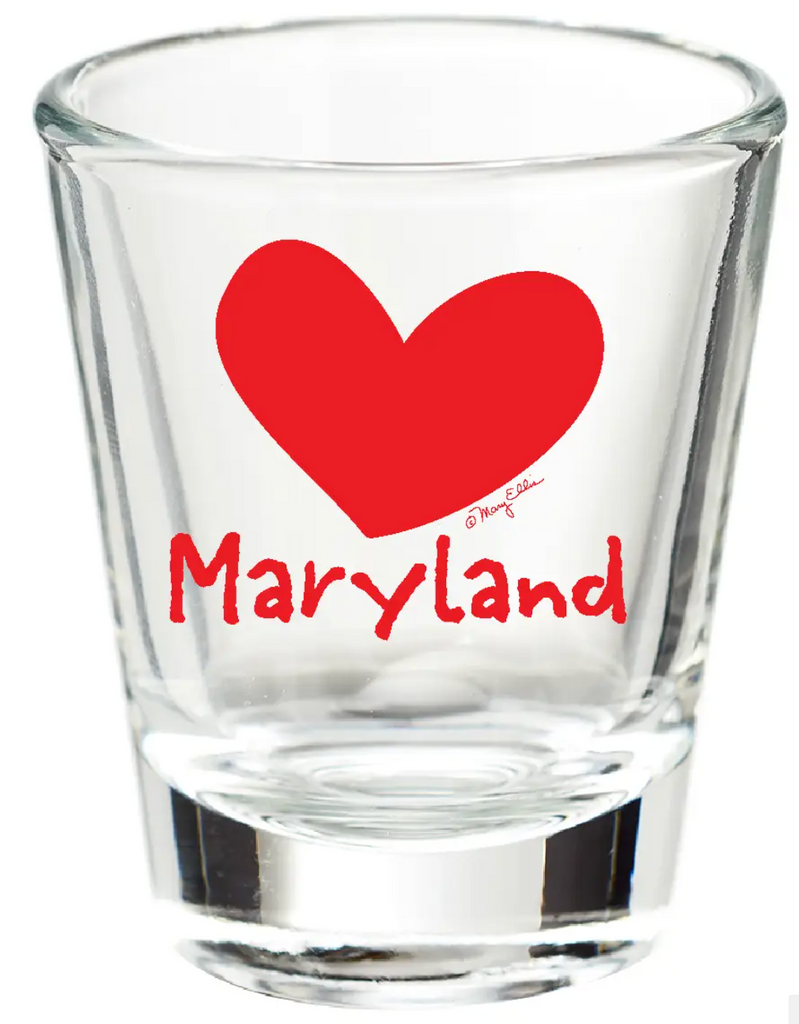 Maryland Heat Shot Glass | Love Maryland Souvenir Gift