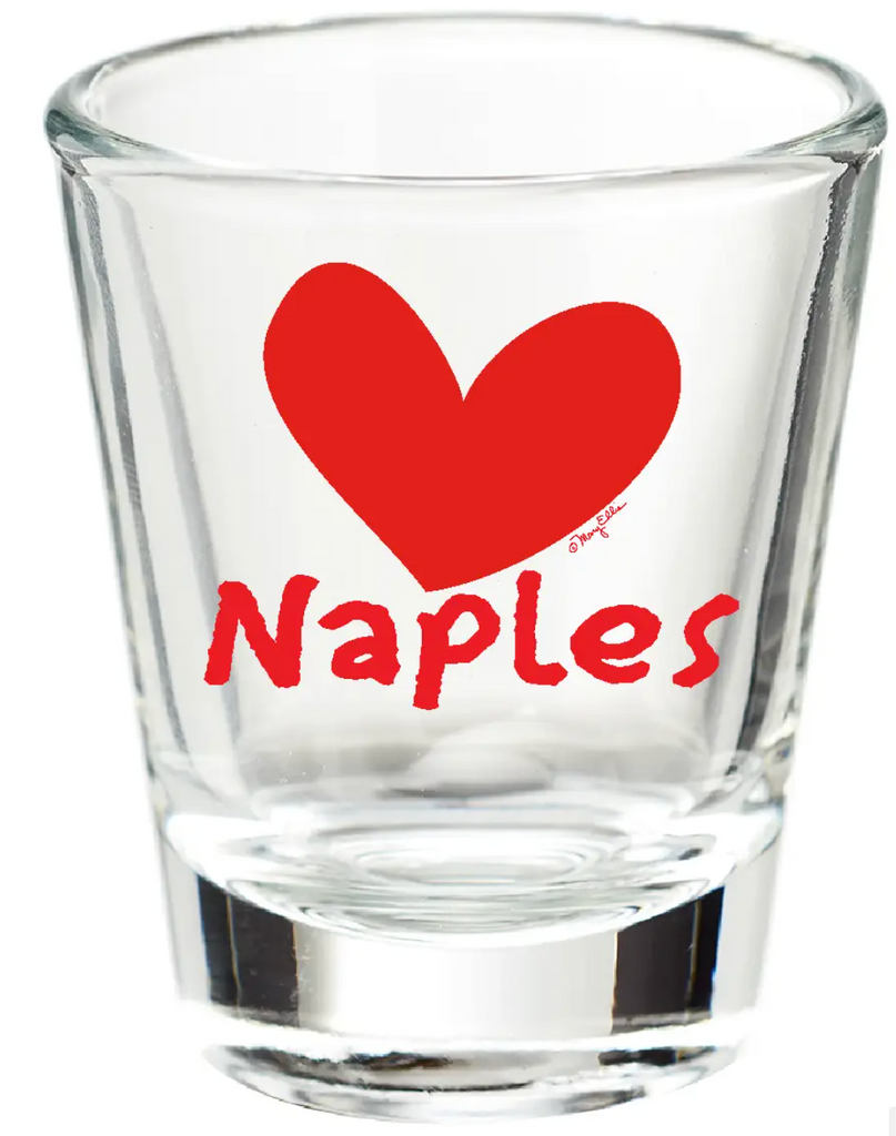 Naples Florida Heat Shot Glass | Love Naples Souvenir