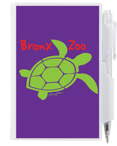 Custom Zoo Aquarium Sea Turtle Mini Notebook Set