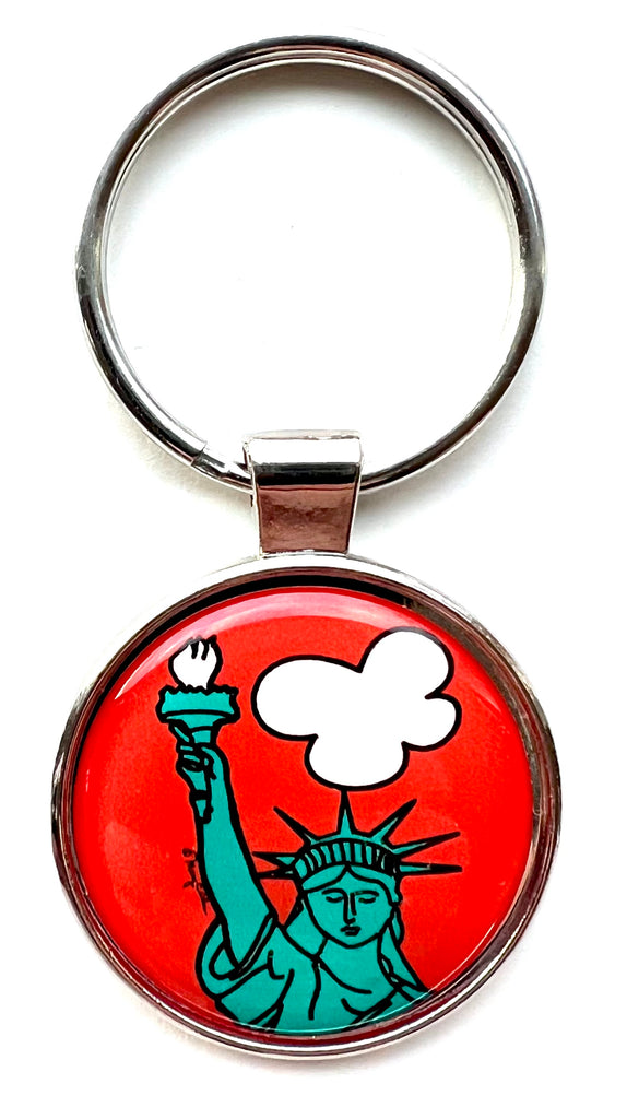 New York Keychain Statue of Liberty Torch