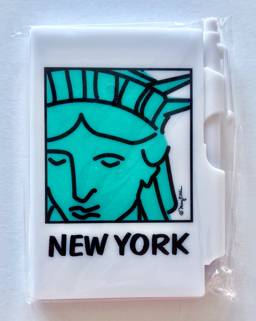 New York Mini Notebook Pen Set Statue Of Liberty