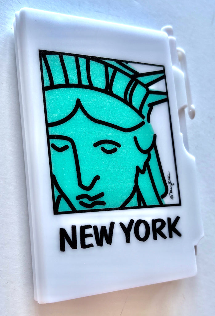 New York Mini Notebook Pen Set Statue Of Liberty