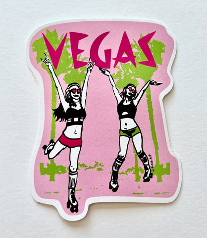 Las Vegas Roller Girls Sticker