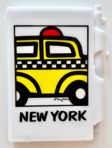 New York Mini Notebook Pen Set Taxi