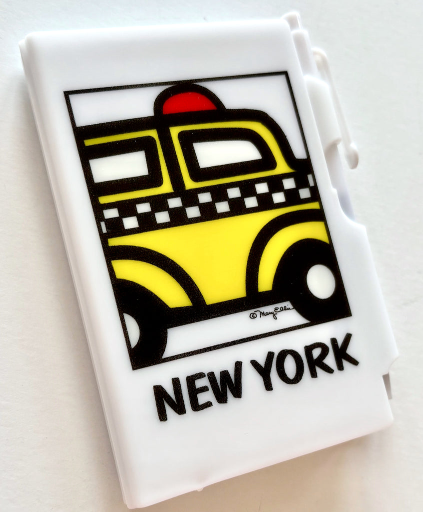 New York Mini Notebook Pen Set Taxi